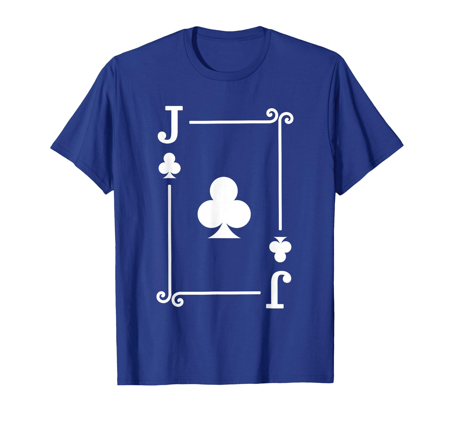 Playing Cards Costume - Jack Clubs Card - Jack Card T-Shirt