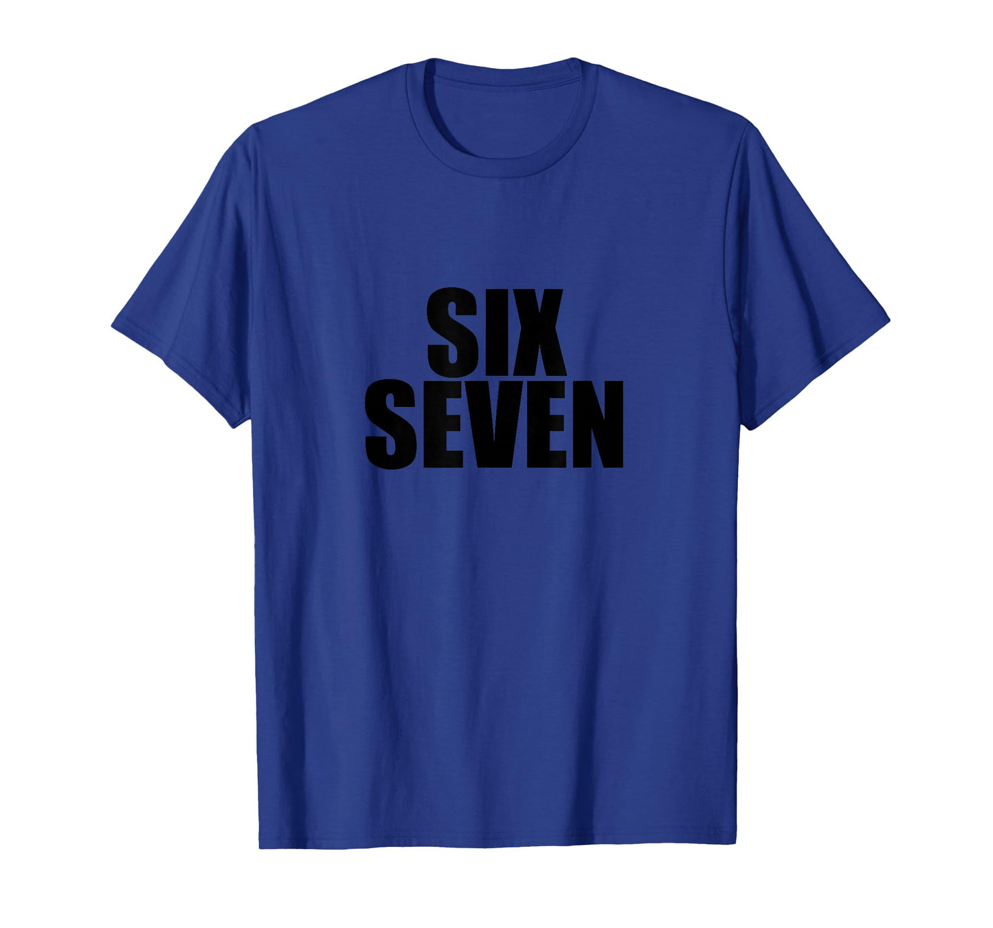Fun Six Seven 6 7 Meme Design T-Shirt