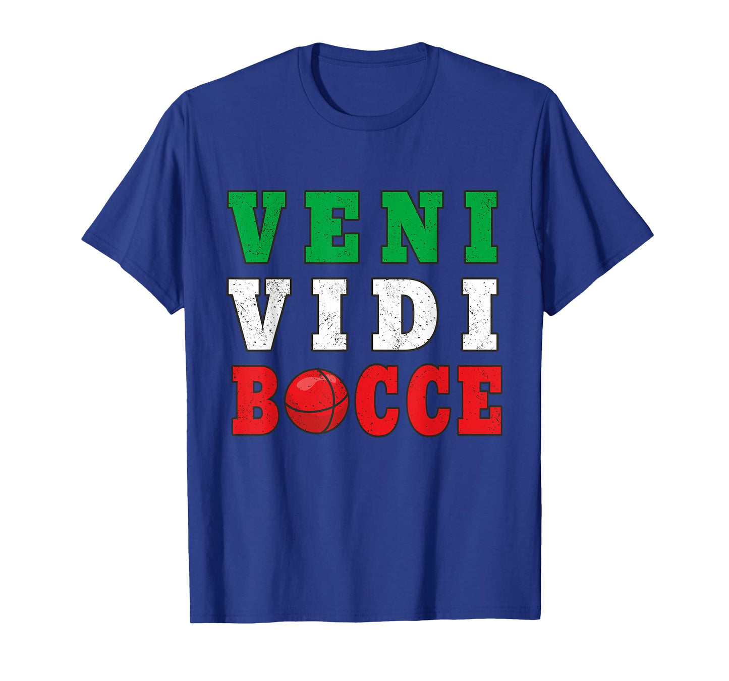 Bocce Veni Vidi Bocce Funny Bocce Player T-Shirt