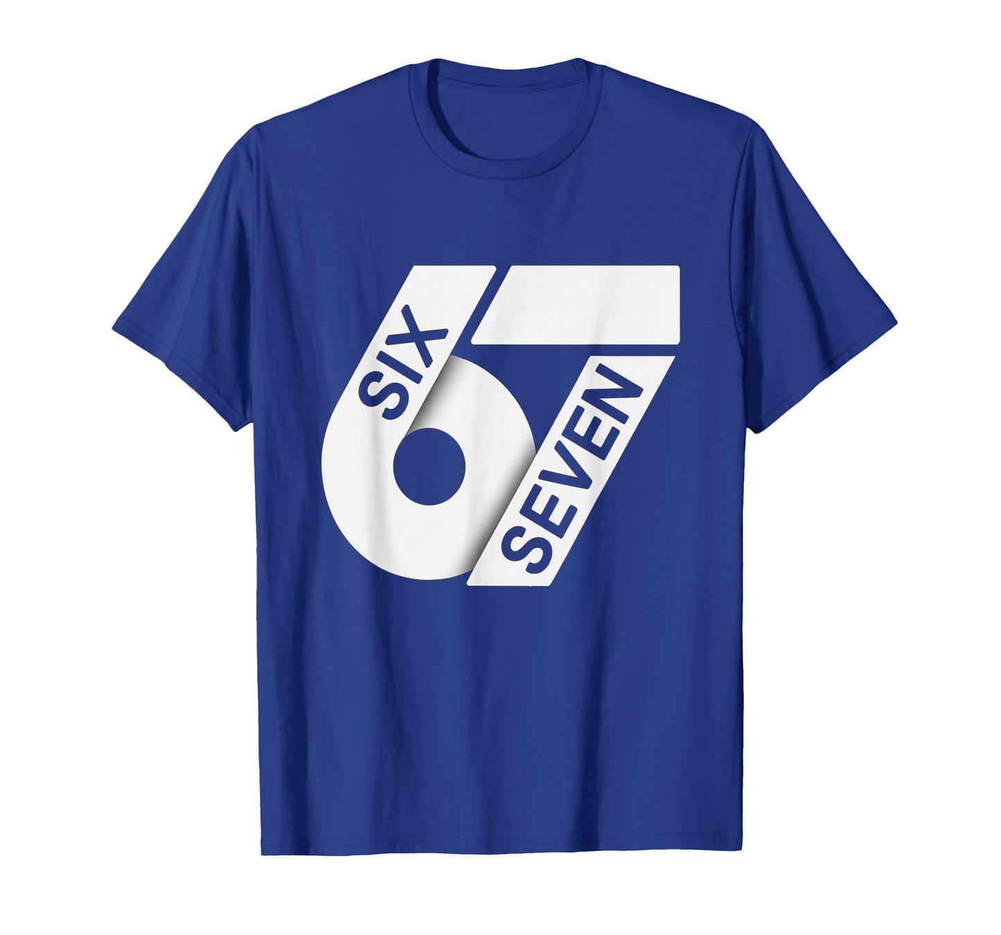Fun Six Seven 6 7 Meme Design T-Shirt