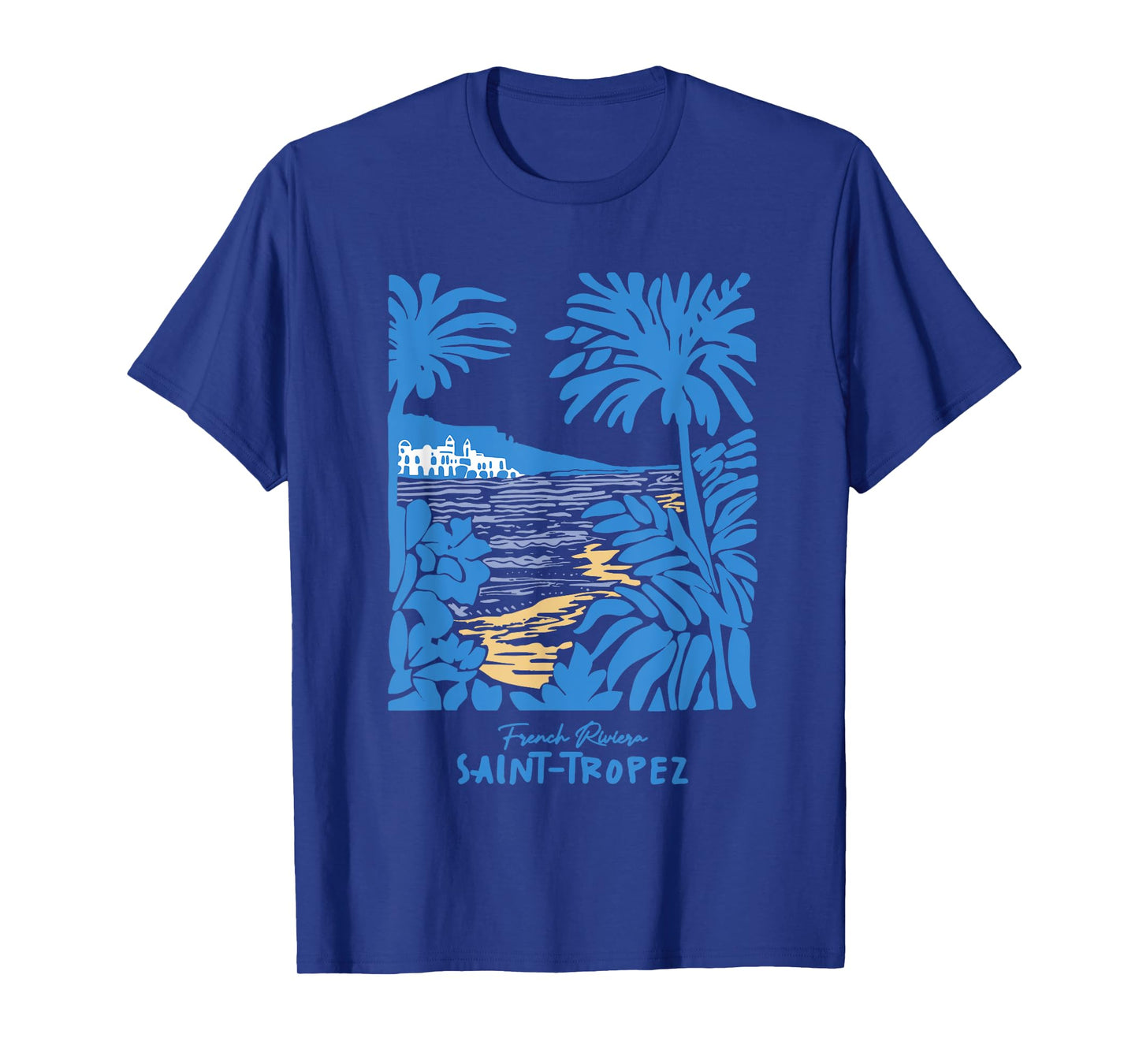 Saint Tropez French Riviera Southern France Vacation T-Shirt