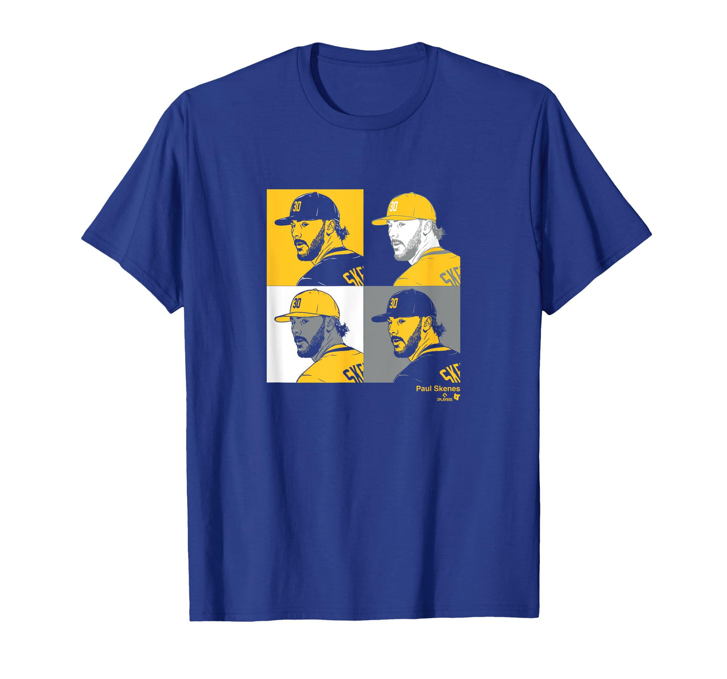 Paul Skenes: Collage Panels - Pittsburgh Baseball T-Shirt