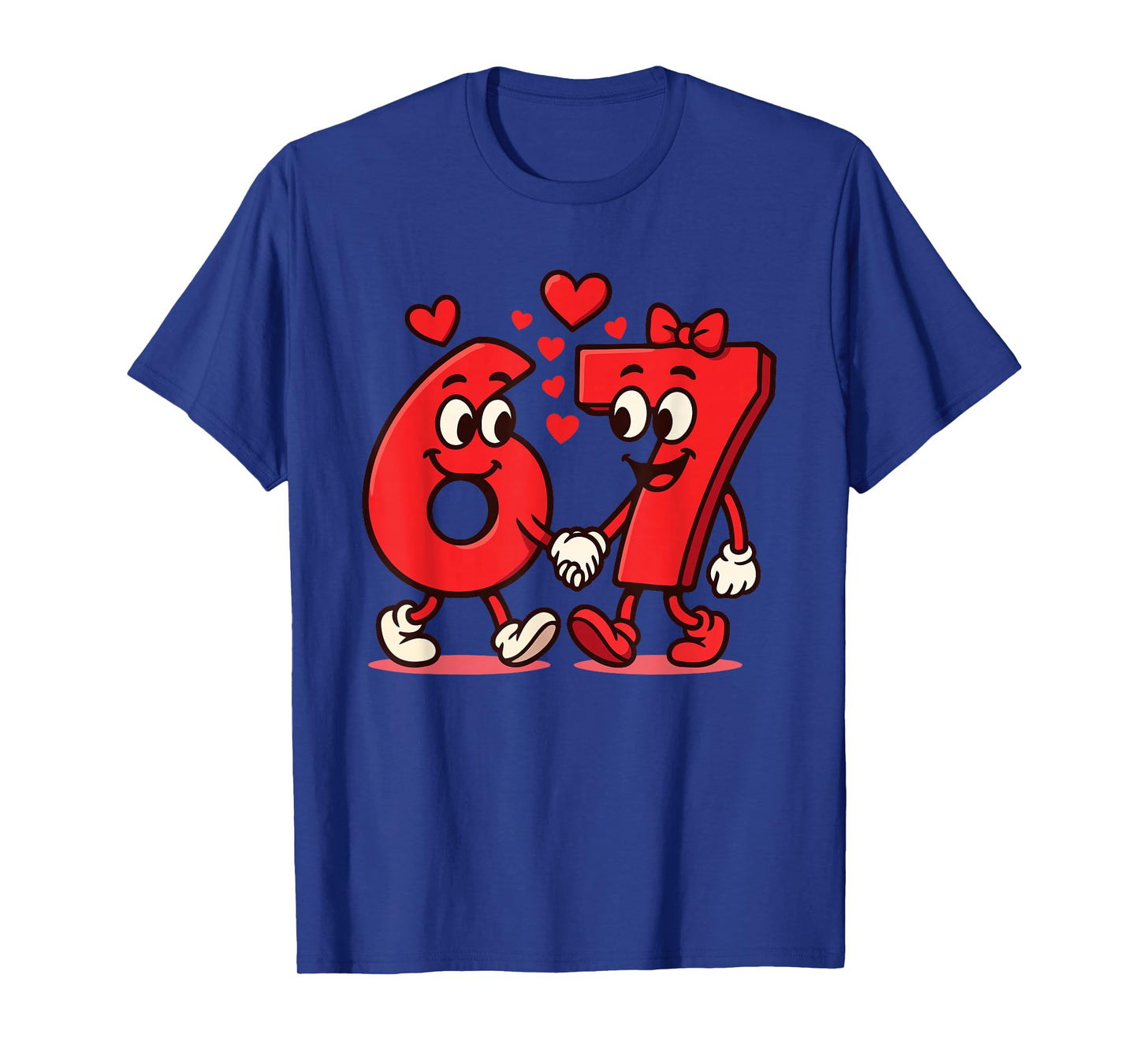 Internet Memes 6 and 7 Six Seven Alpha Aura Energy Love T-Shirt