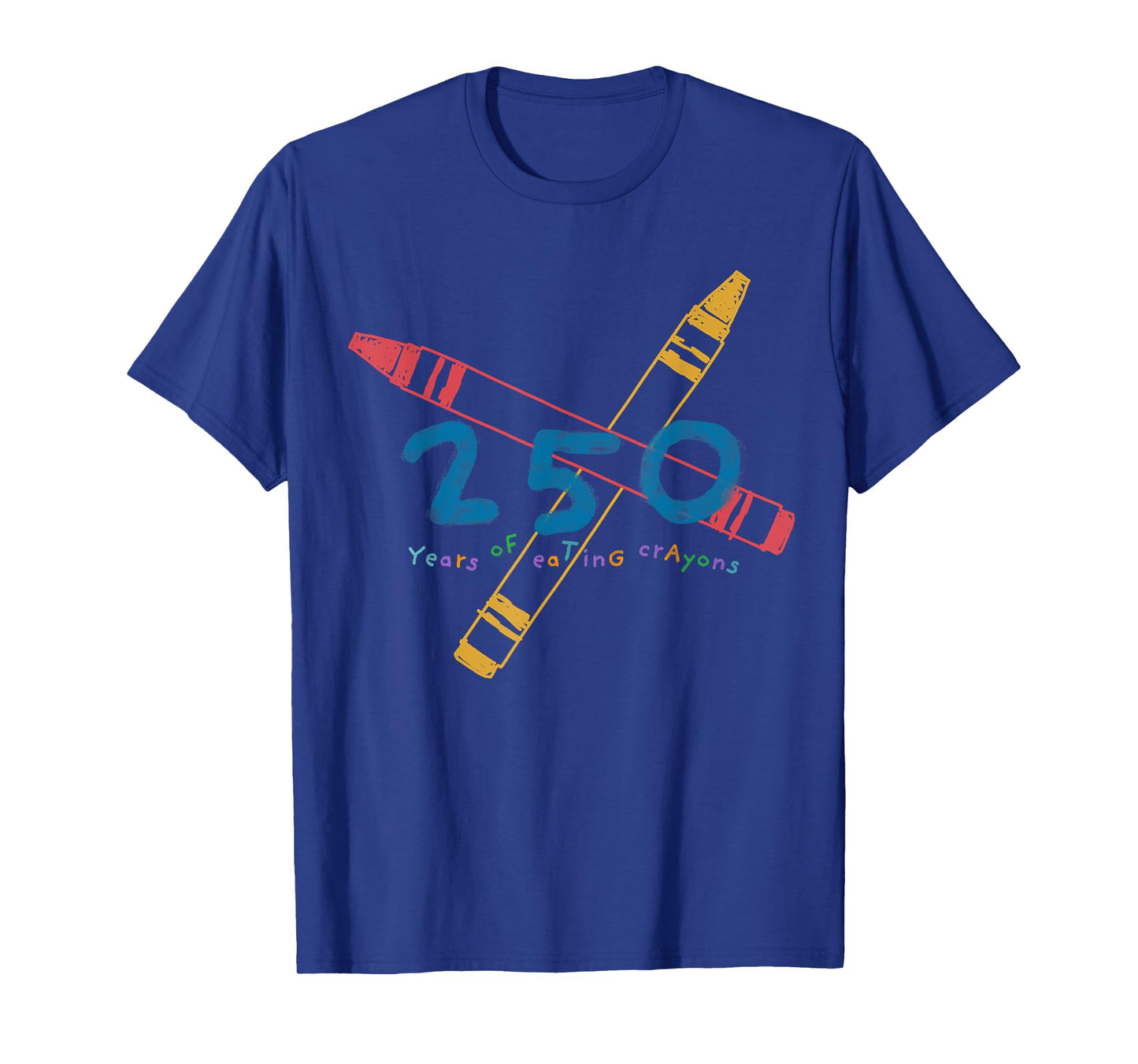 United States Marine Corps 250 Years Of Eating Crayons T-Shirt