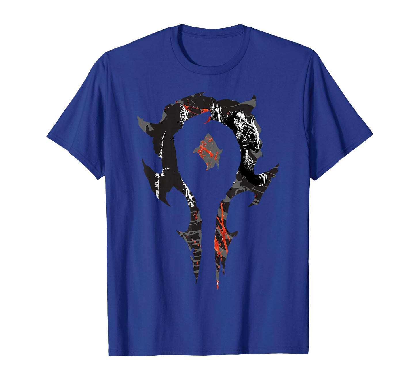 Warcraft Gaming Logo Horde Compilation Crest Fierce Gamer T-Shirt