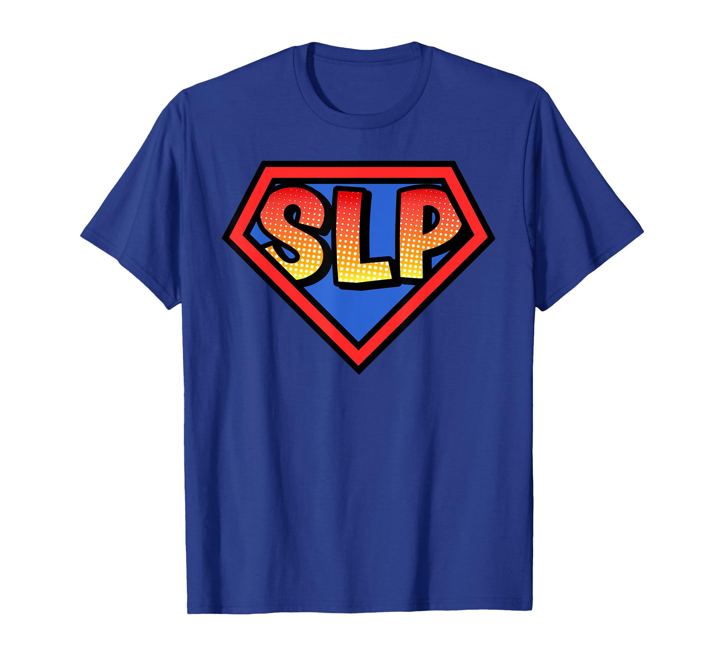 Superhero SLP Speech Therapy Halloween Costume T-Shirt
