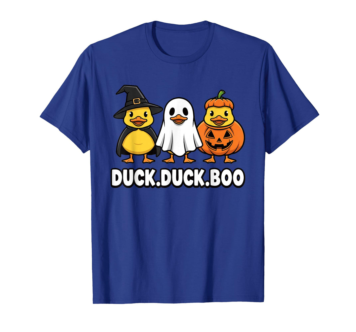 Duck Boo Halloween Ducks Witch Ghost Pumpkin Family Matching T-Shirt