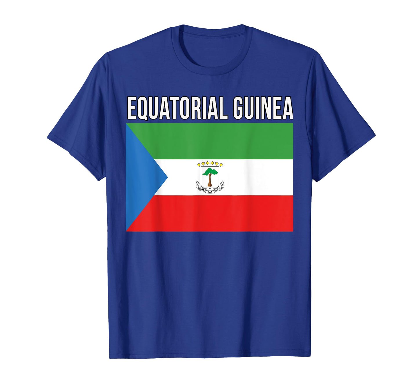 Equatorial Guinea Heritage Roots Flag T-shirt T-Shirt