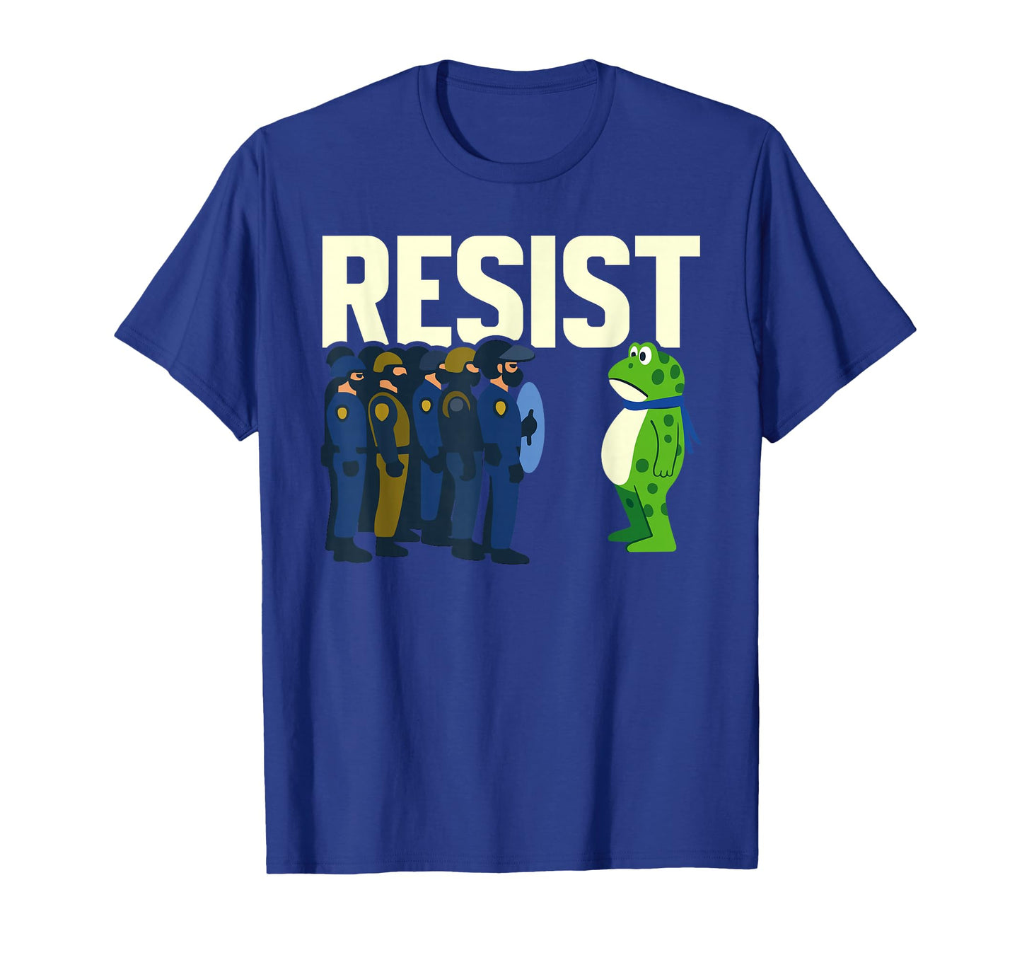 Vintage Portland 2025 Resist Portland Frog Protest Men Women T-Shirt