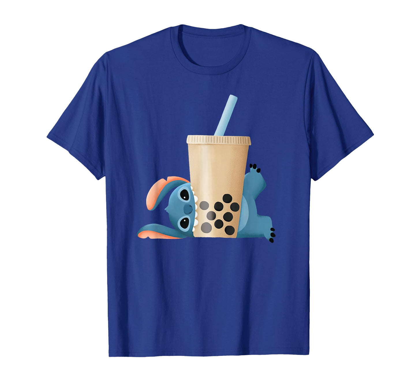 Disney Lilo & Stitch AANHPI AAPI Stitch's Boba Bubble Tea T-Shirt