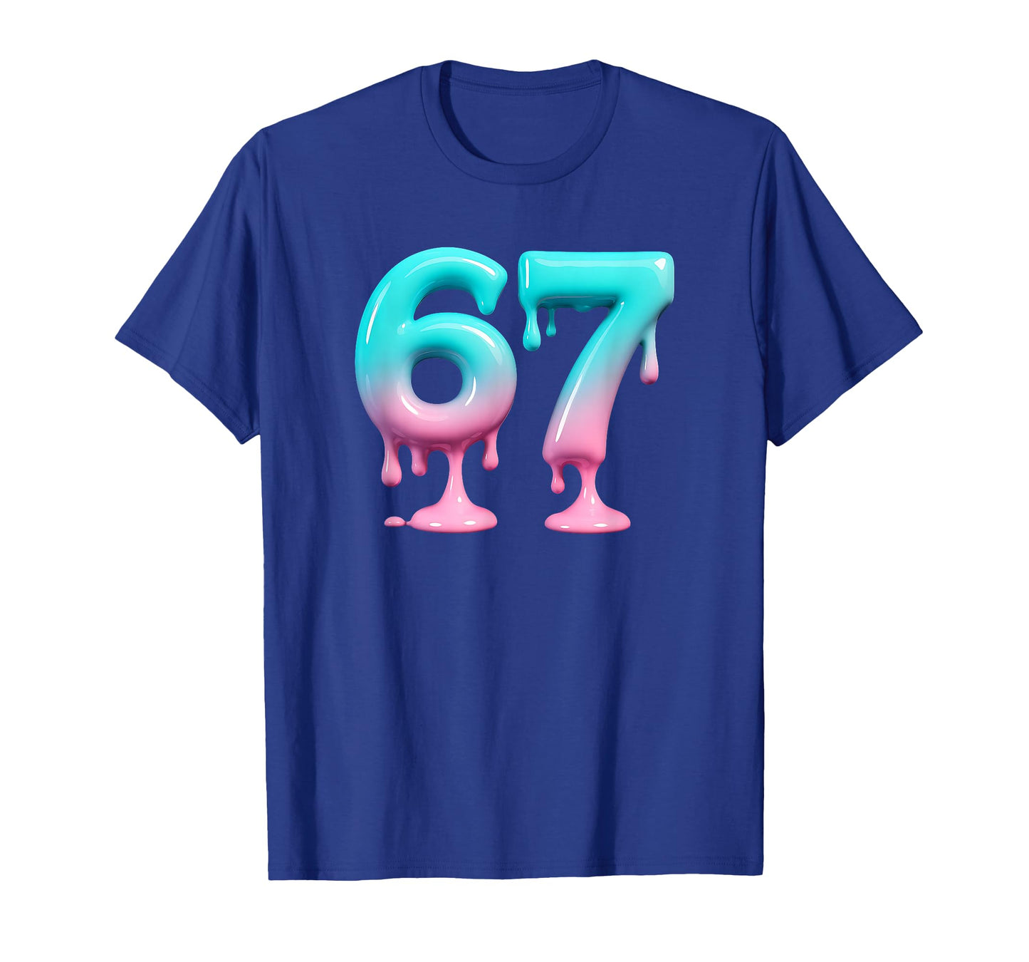 Six Seven 67 Meme for Gen Alpha Kids and Adults 6 7 T-Shirt