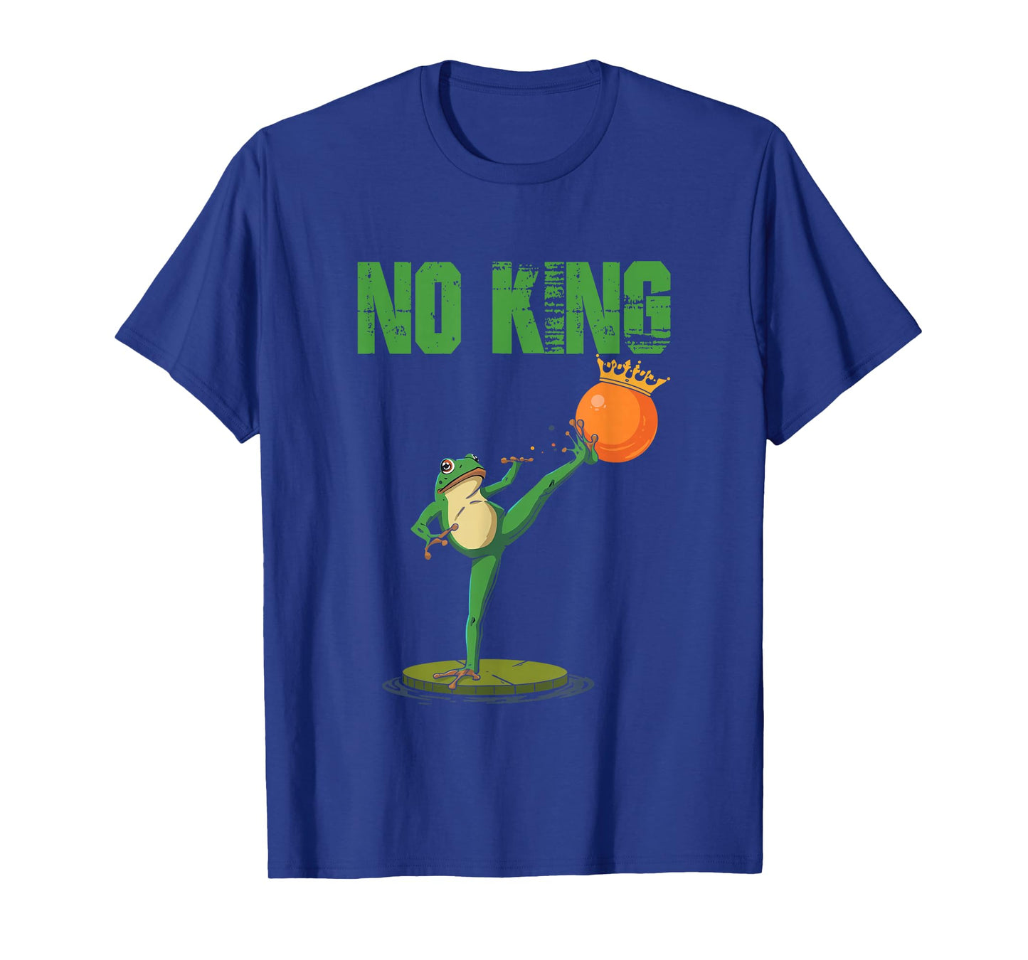 Funny No Kings Portland Frog Protest Men Women Tee T-Shirt