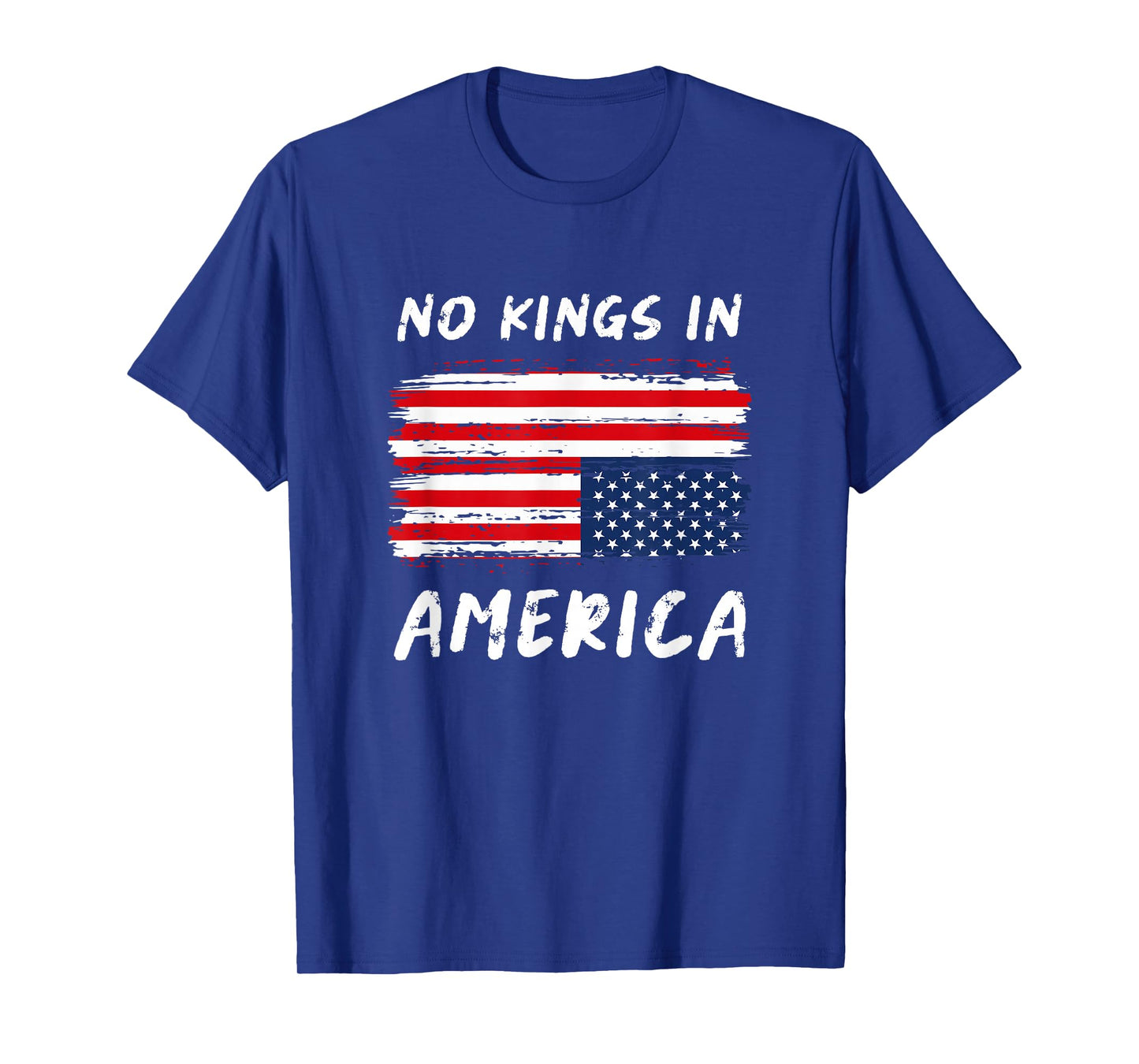No Kings in America Since 1776 Retro Freedom Design T-Shirt