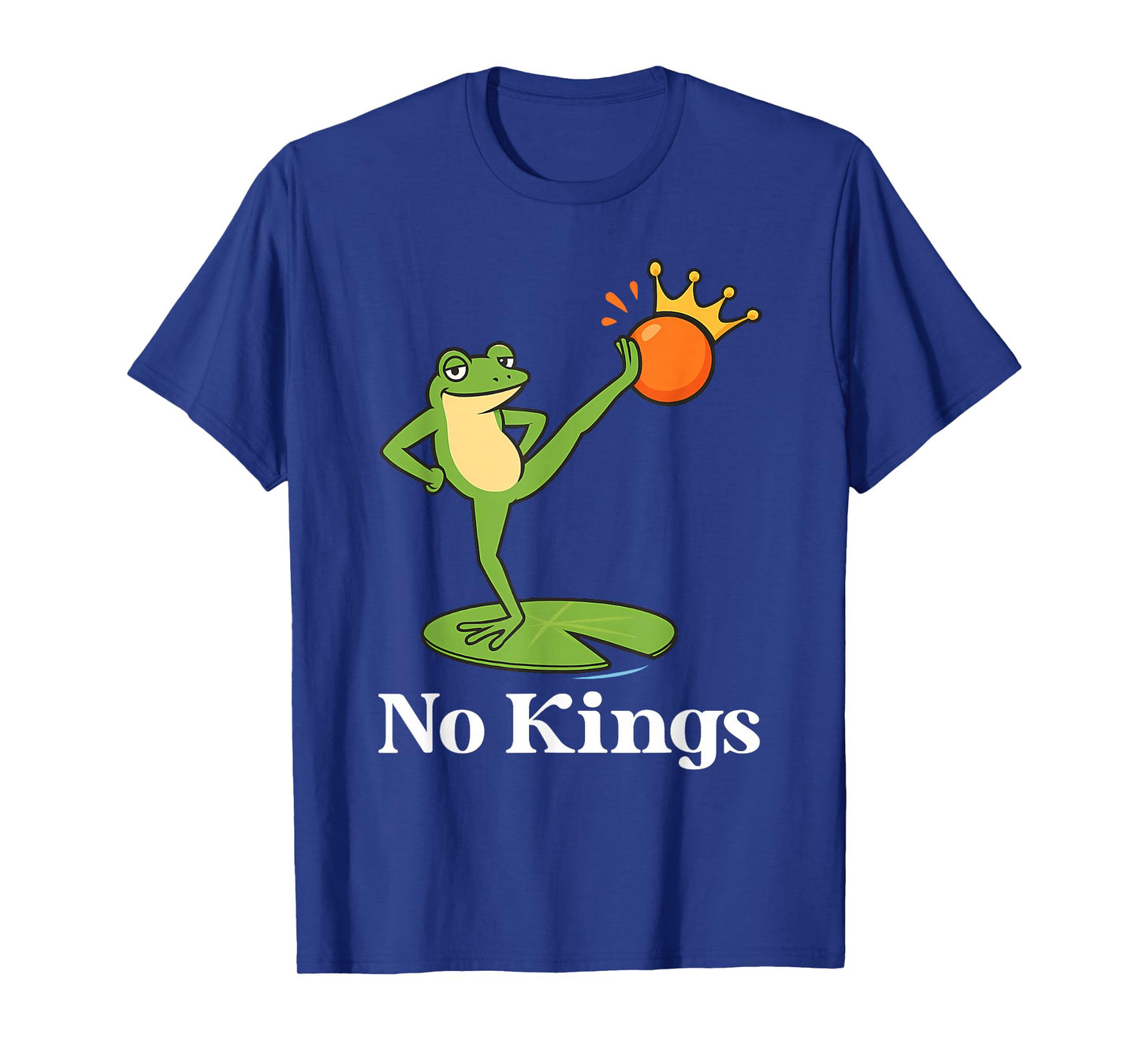 No Kings Shirt Men Women Portland Frog Protest T-Shirt
