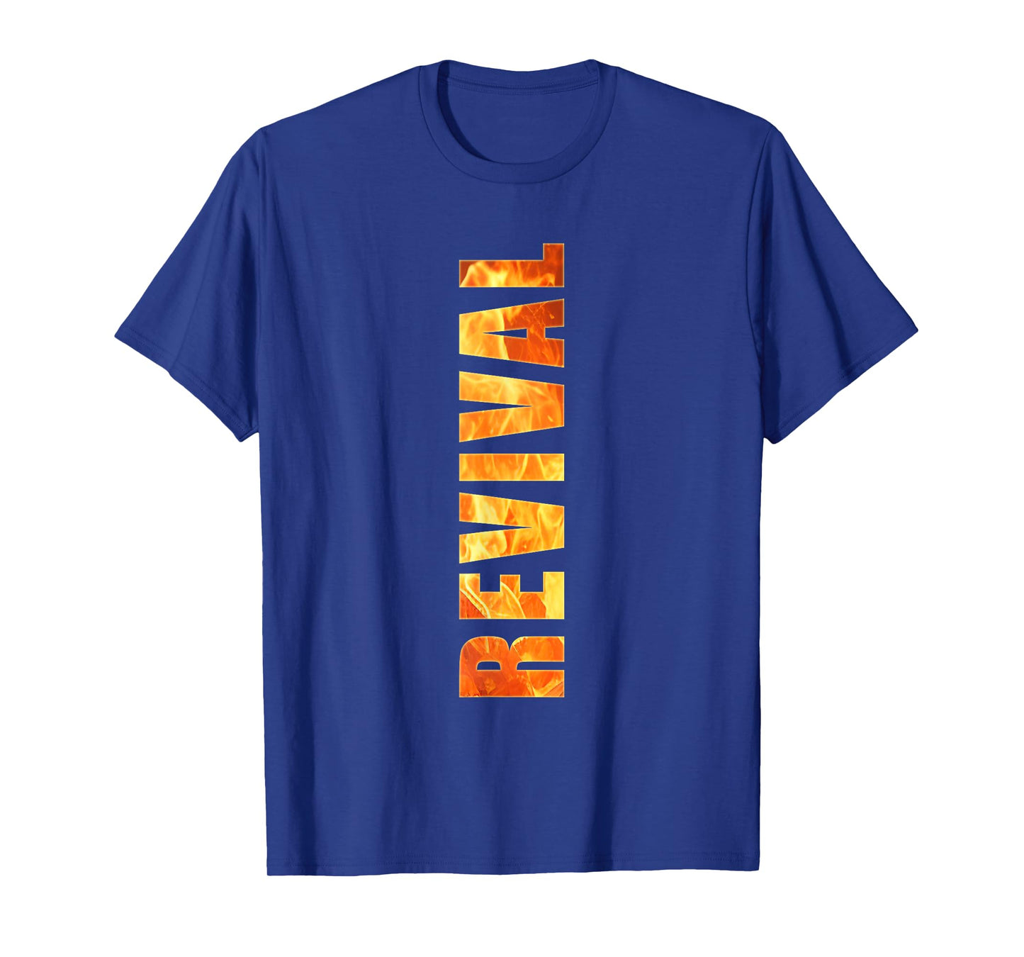 Christian Faith Revival Fire – Born-Again Church Graphic T-Shirt