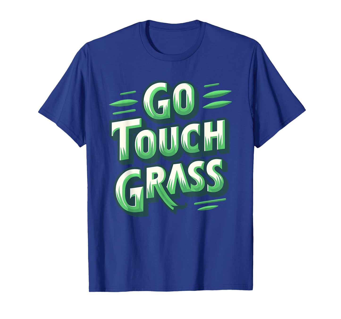 Touch Grass Funny Meme Gamer T-Shirt