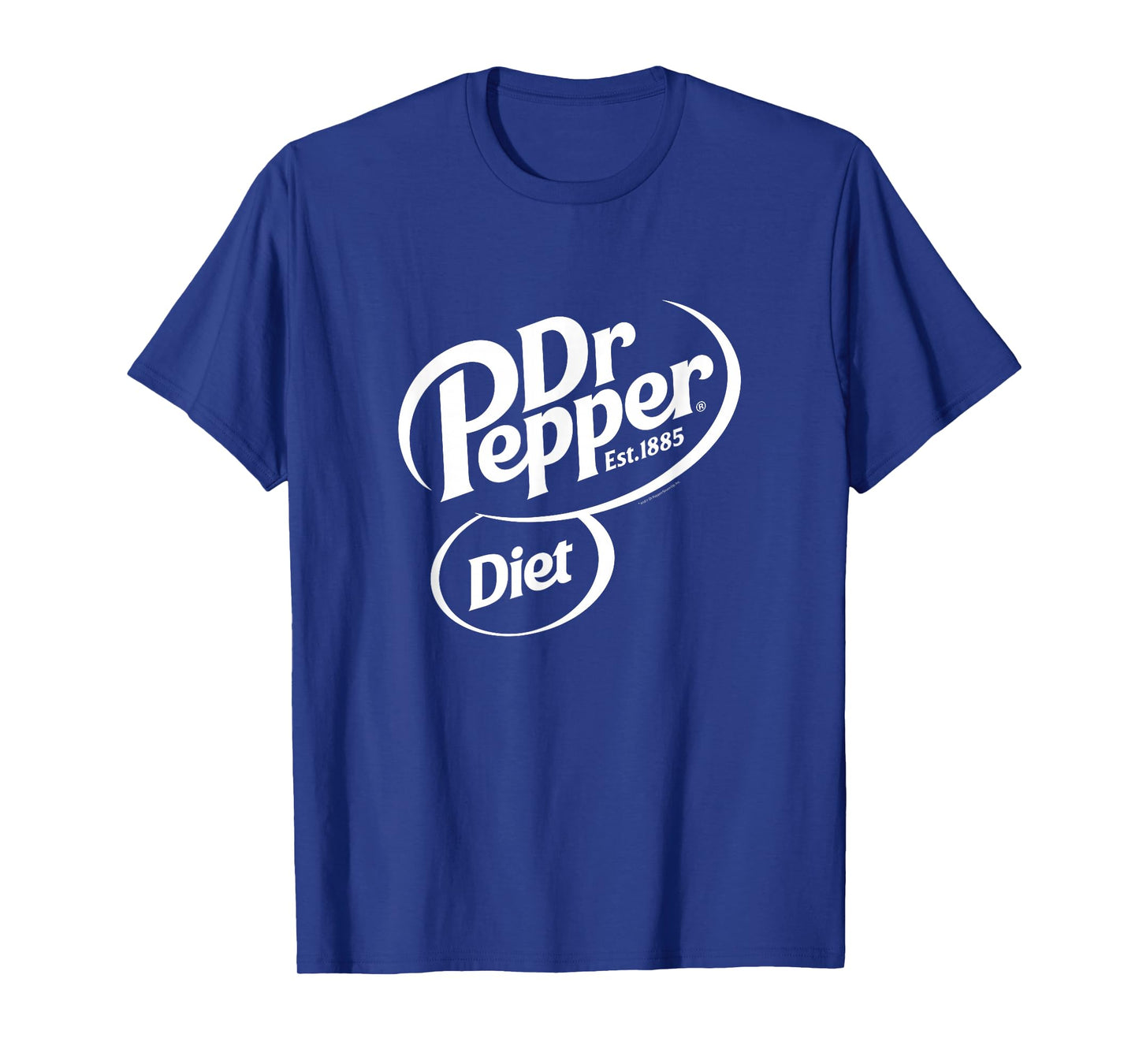 Dr. Pepper Classic Diet Soda Pop Center Logo T-Shirt