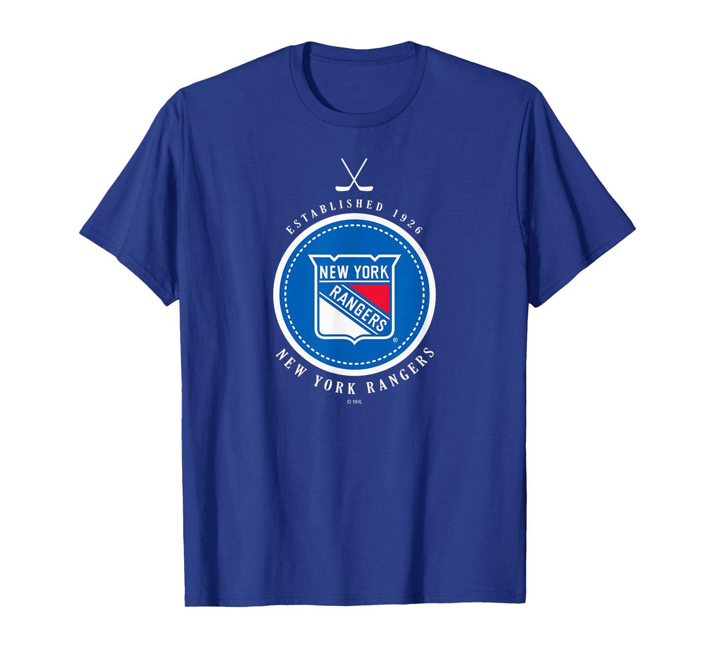 New York Rangers Est 1926 Black Officially Licensed T-Shirt