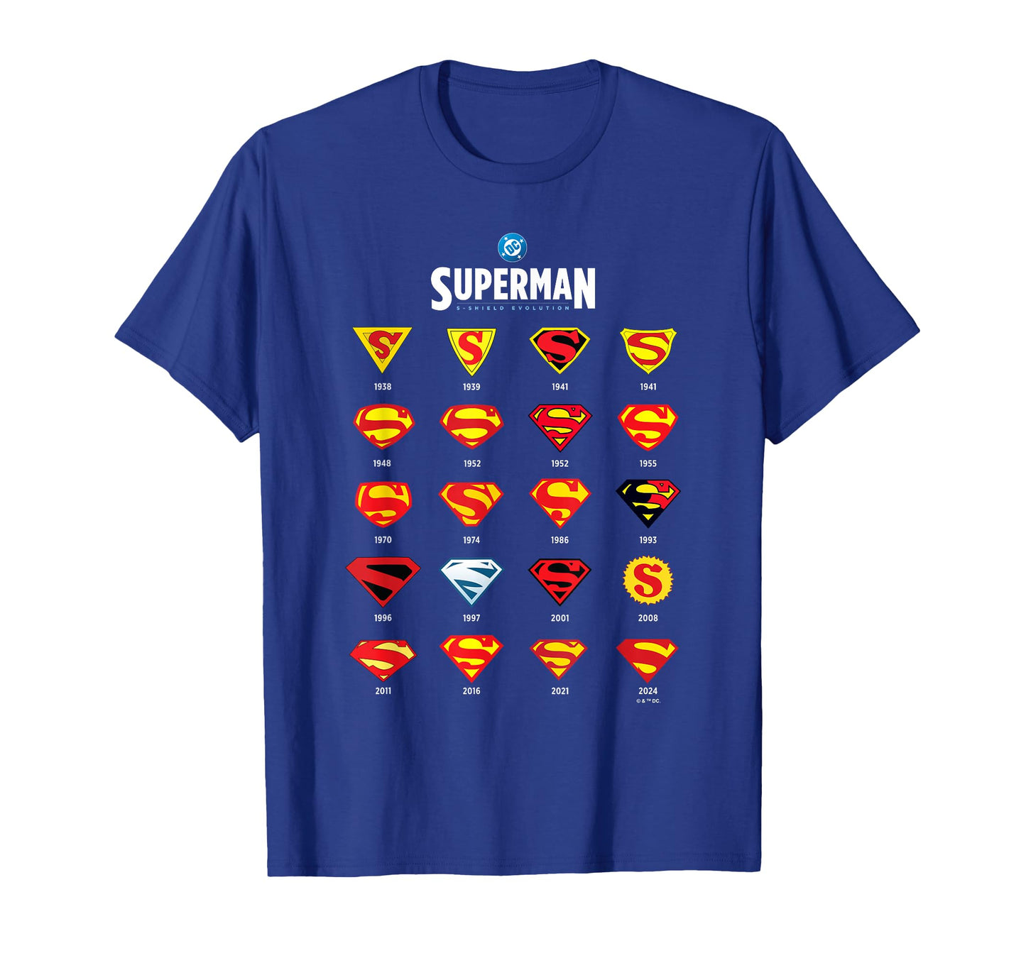 Superman S-Shield Evolution T-Shirt