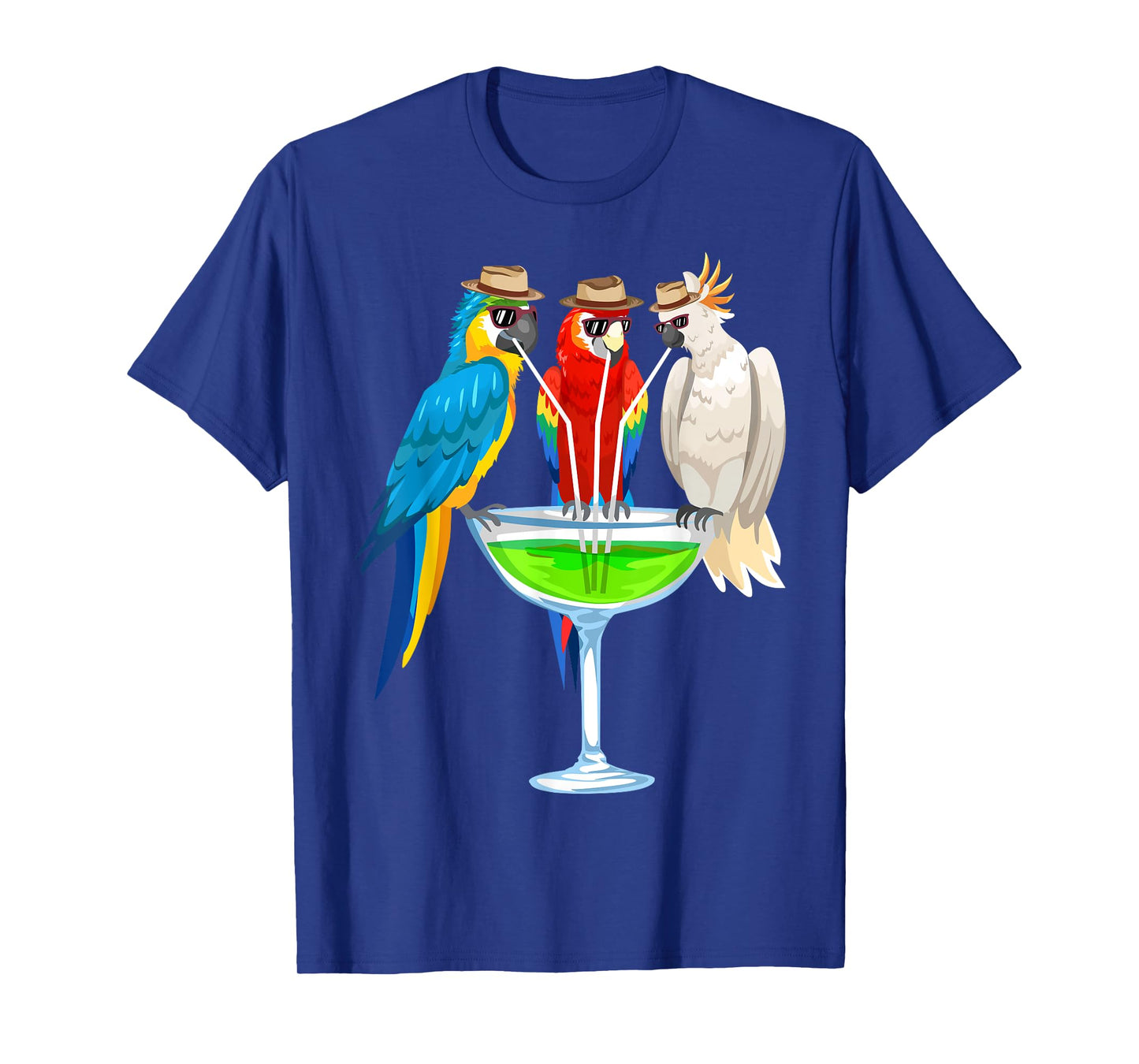 Cool Parrot Art for Men Women Girls Parrot Bird Lovers T-Shirt