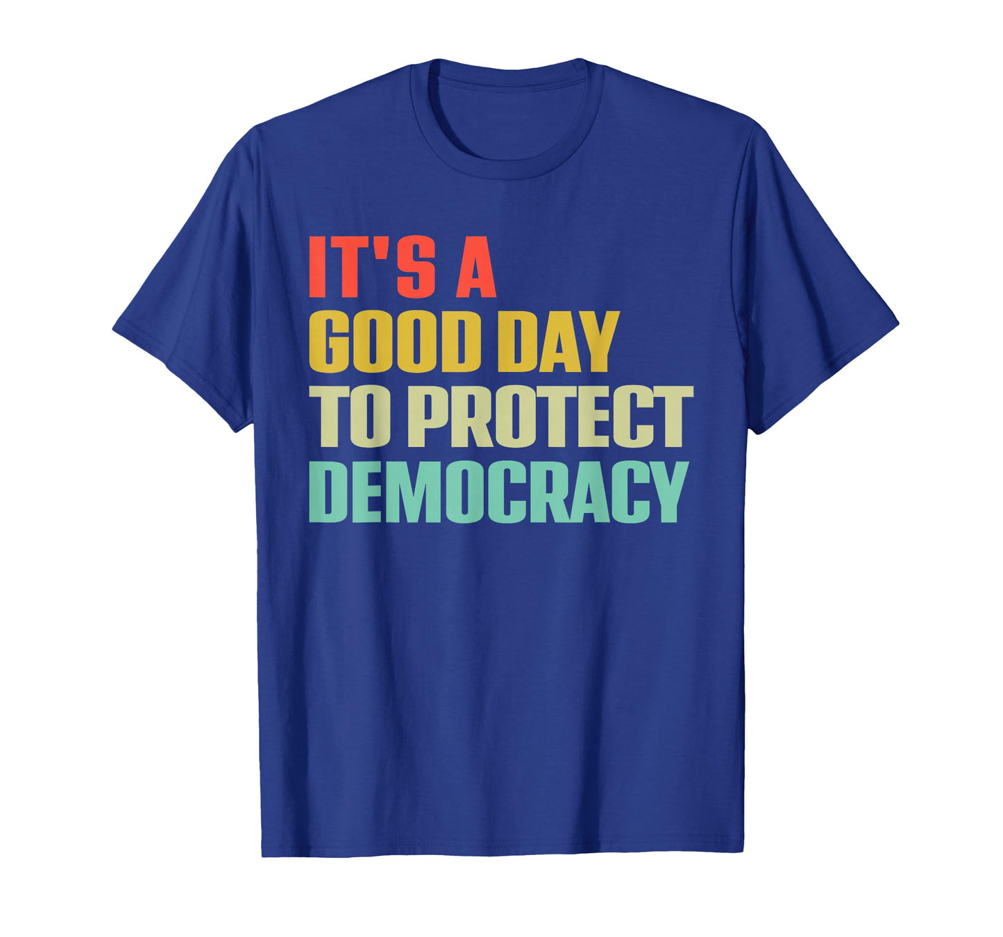 It's A Good Day to Protect Democracy No Kings Protest T-Shirt