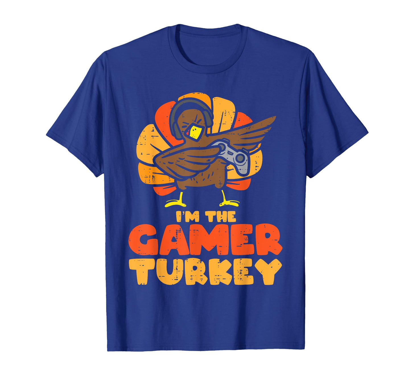 Gamer Turkey VIdeo Games Gaming Boys Thanksgiving Kids Men T-Shirt