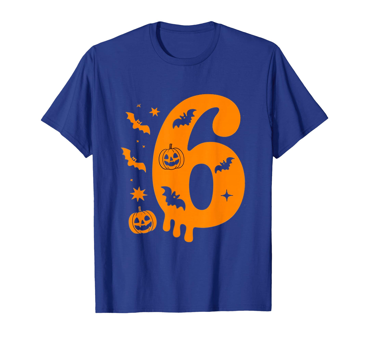 Number 6 Six Seven 6 7 Meme Funny Design Couples Halloween T-Shirt