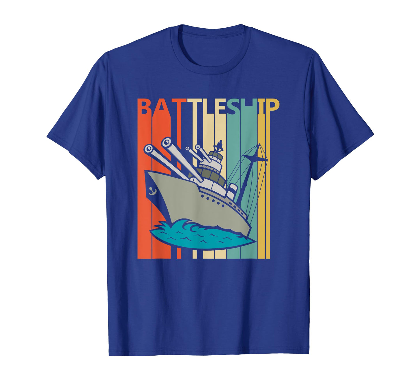 Vintage Battleship T-Shirt - Armored Warship Shirt T-Shirt