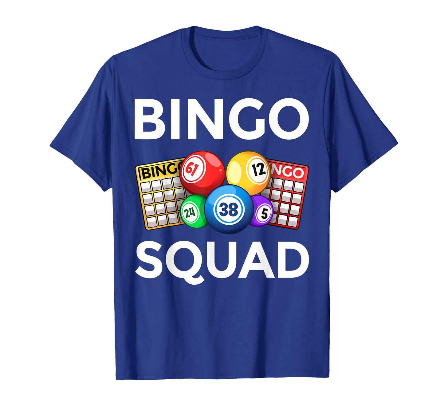 Cute Bingo Designs For Men Women Bingo Lovers Players Casino T-Shirt