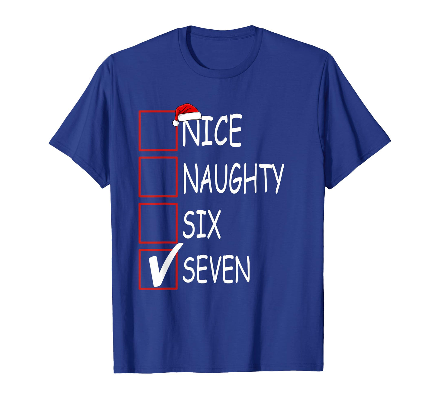 Nice Naughty 67 Funny Brainrot Meme Six Seven Slang T-Shirt