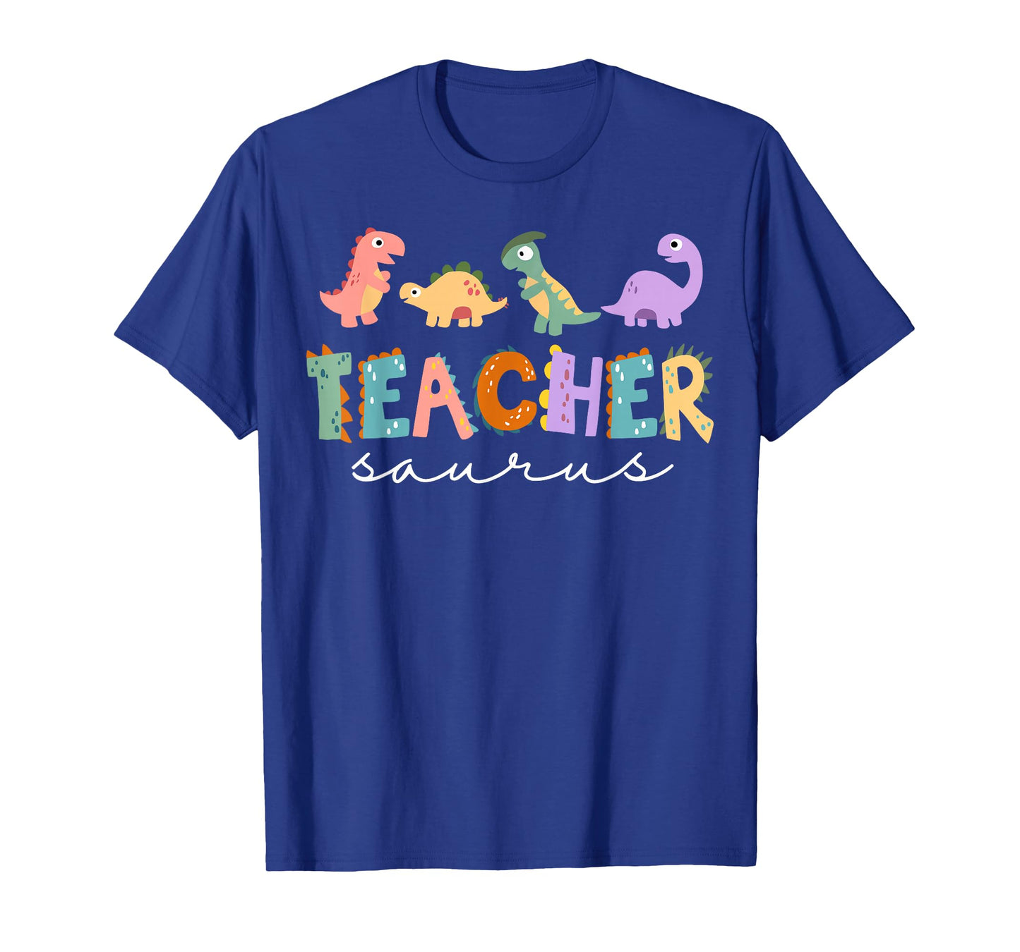 Womens Dinosaur Teacher Teachersaurus Rex Funny Dino Gift T-Shirt