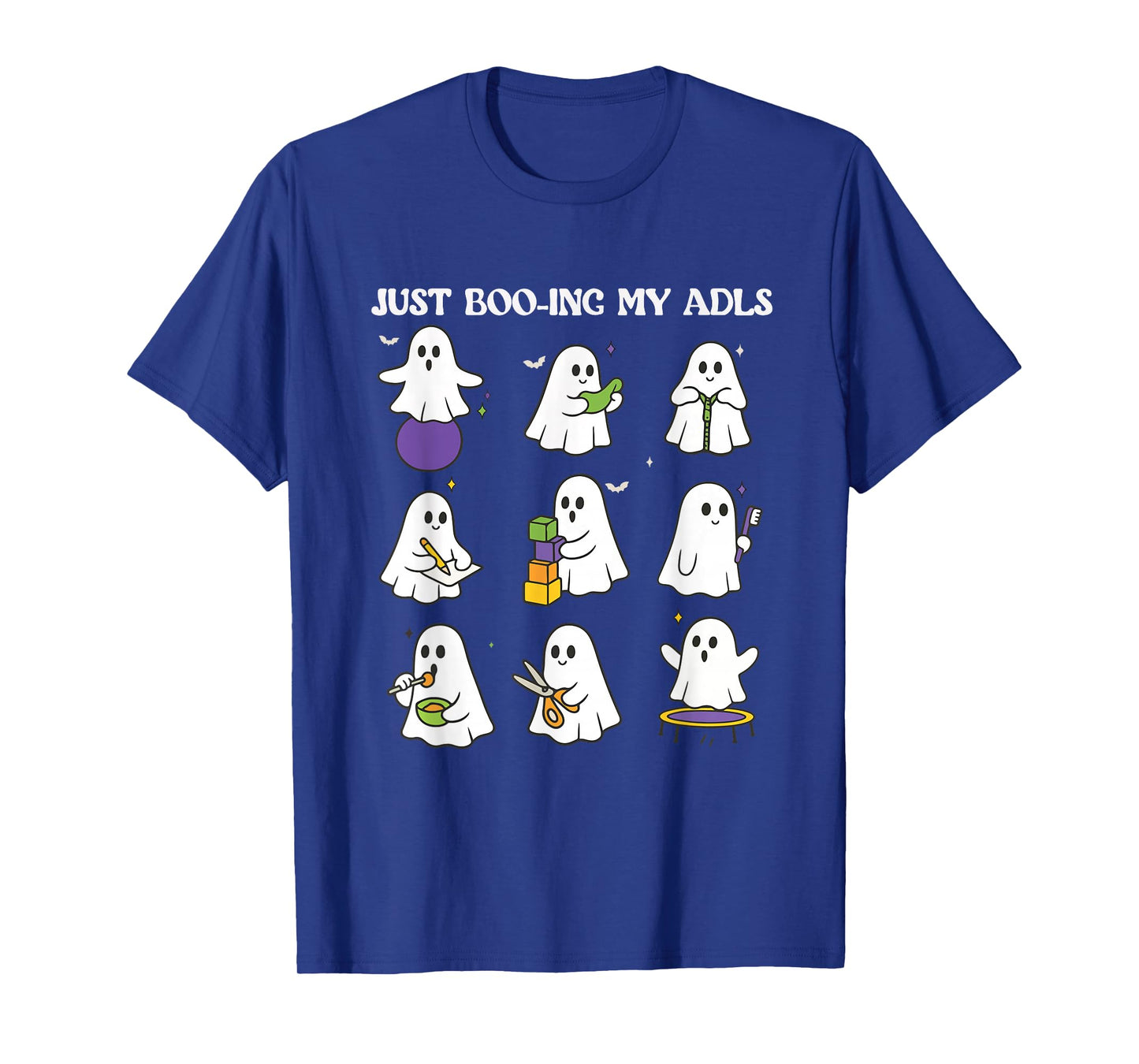 Ghost Occupational Therapy Halloween OT Therapist Spooky T-Shirt