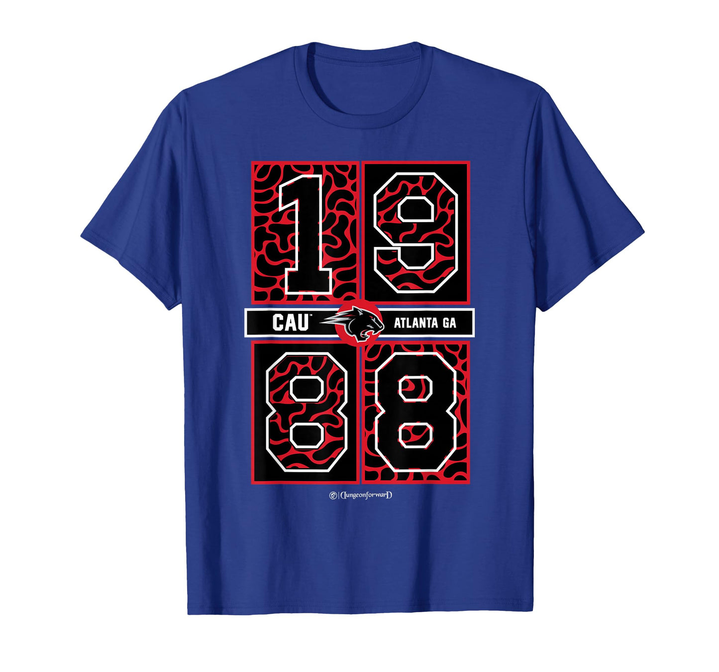 Clark Atlanta University - CAU Panther Pride Concrete Date T-Shirt
