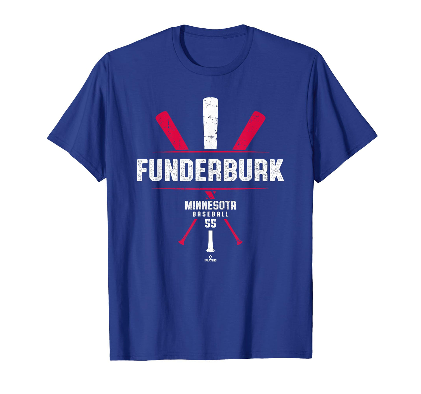 Vintage Baseball Bat Gameday Kody Funderburk Minnesota T-Shirt