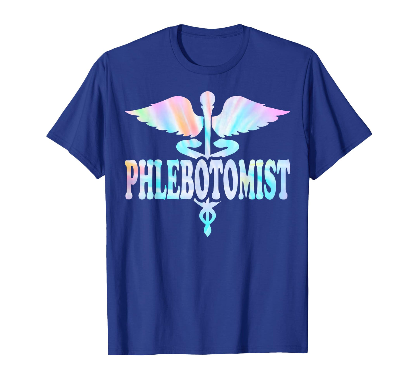 Phlebotomist Caduceus Symbol Phlebotomy Technician Clinical T-Shirt