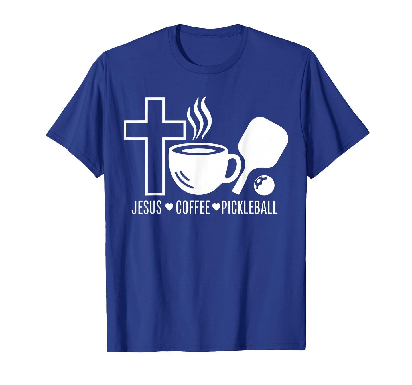 Jesus Coffee Pickleball T-Shirt