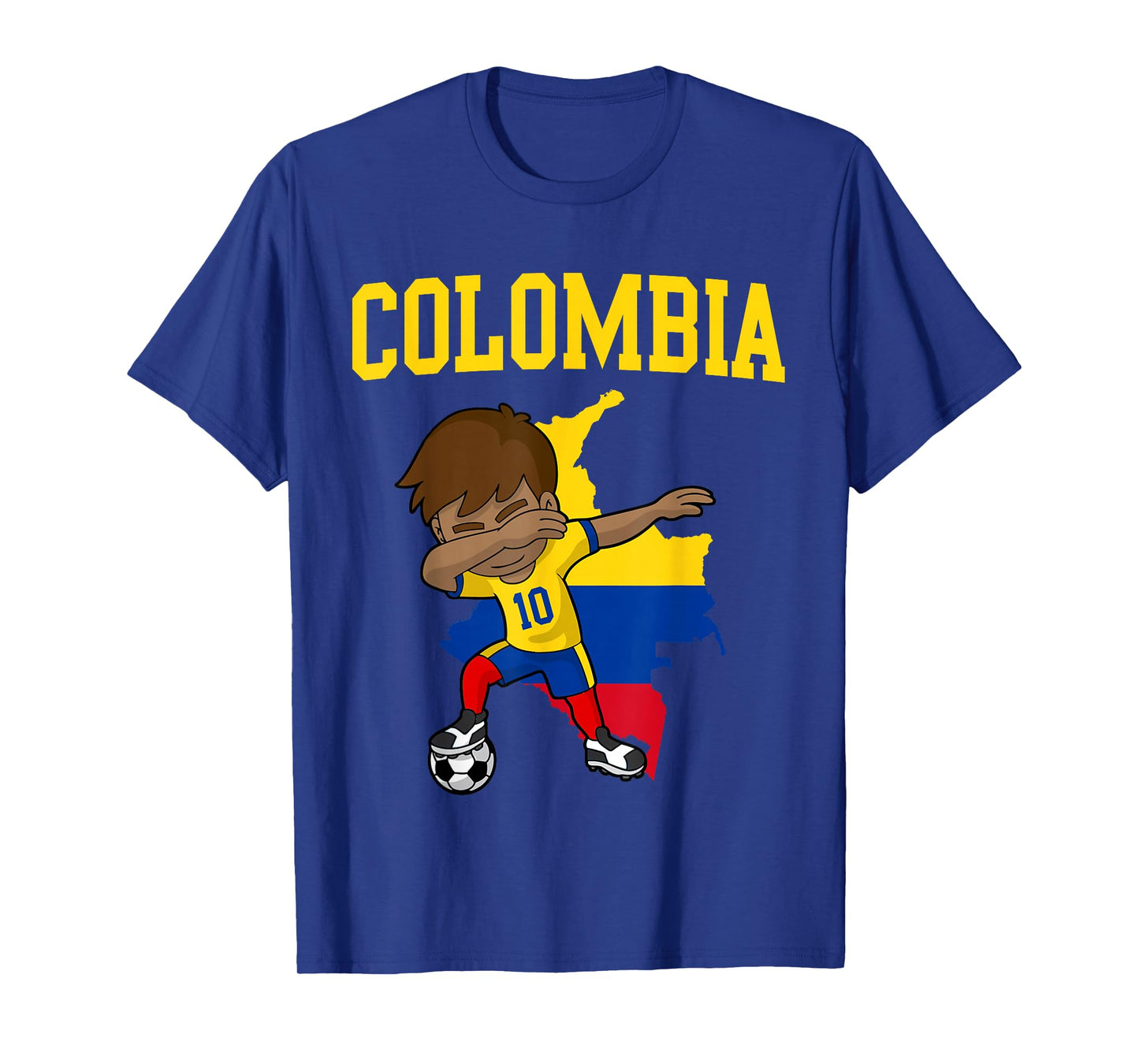 Colombia Soccer Colombian Football Dabbing T-Shirt