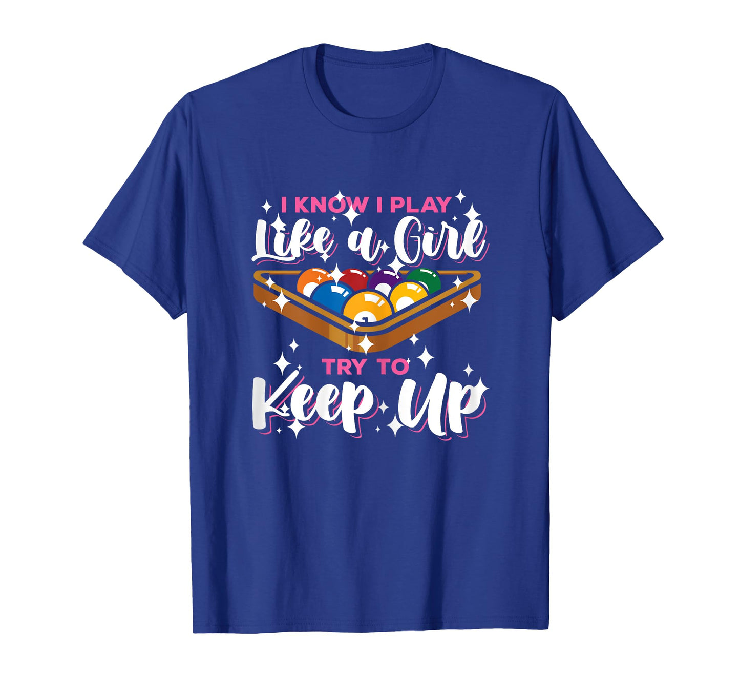Funny Pool Lover Graphic for Women and Girls Billiard Player T-Shirt