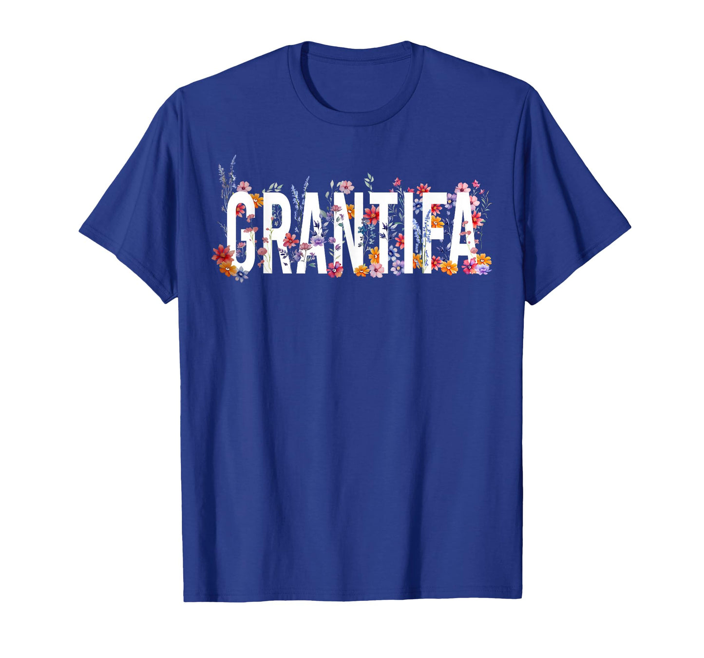Funny I Am Grantifa Vintage Floral Women T-Shirt