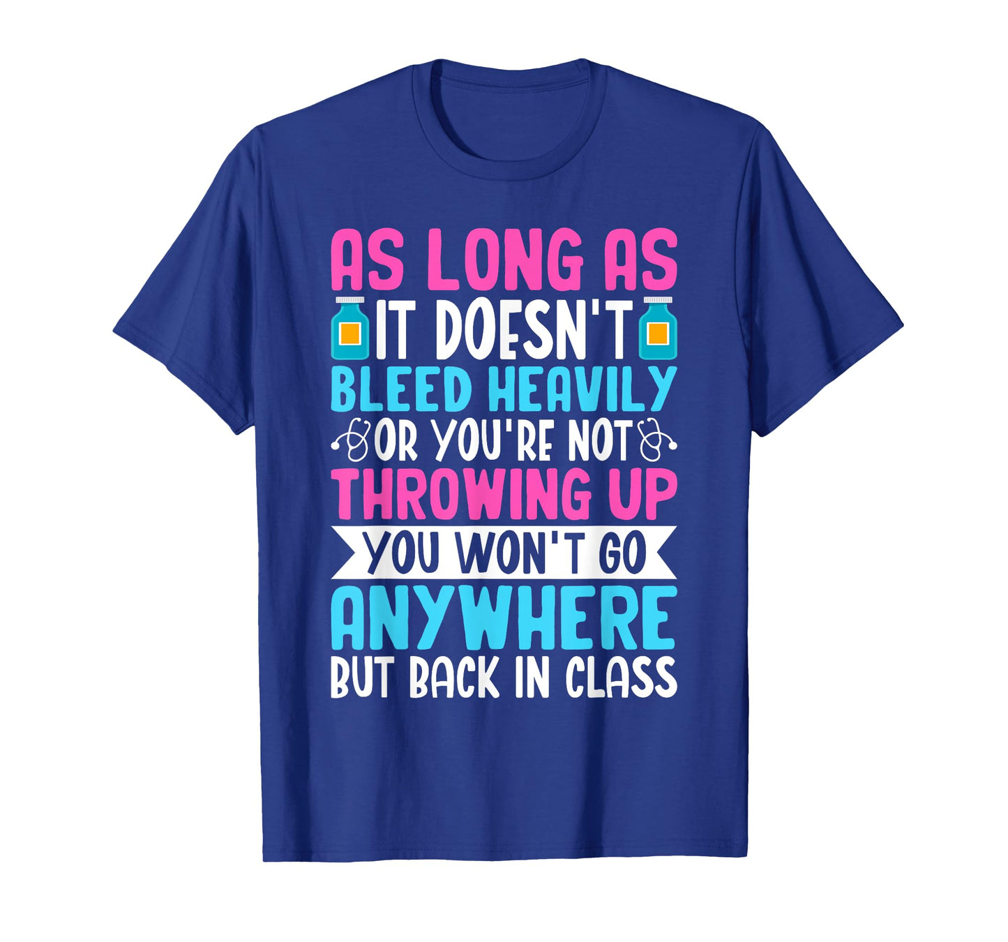 School Nurse Appreciation Nursing Elementary School Nurse T-Shirt