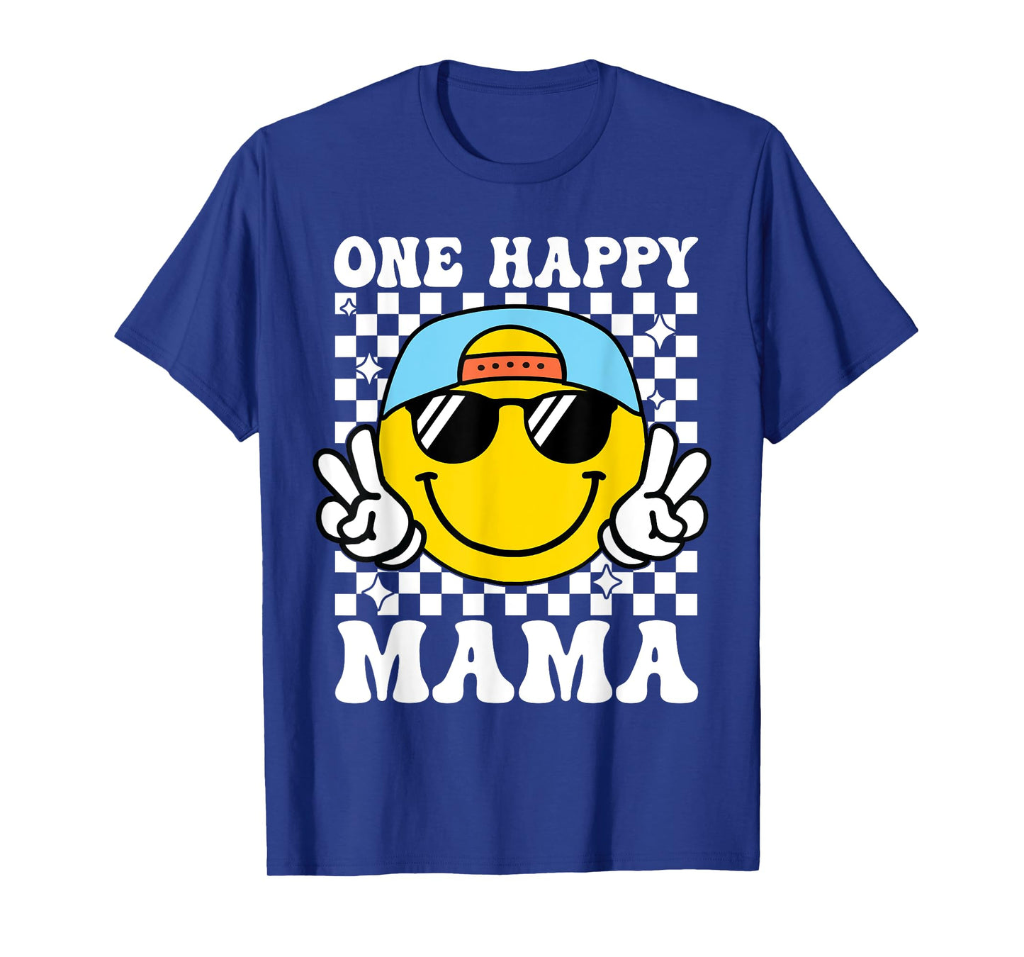 One Happy Dude Mama 1st Birthday Family Matching T-Shirt