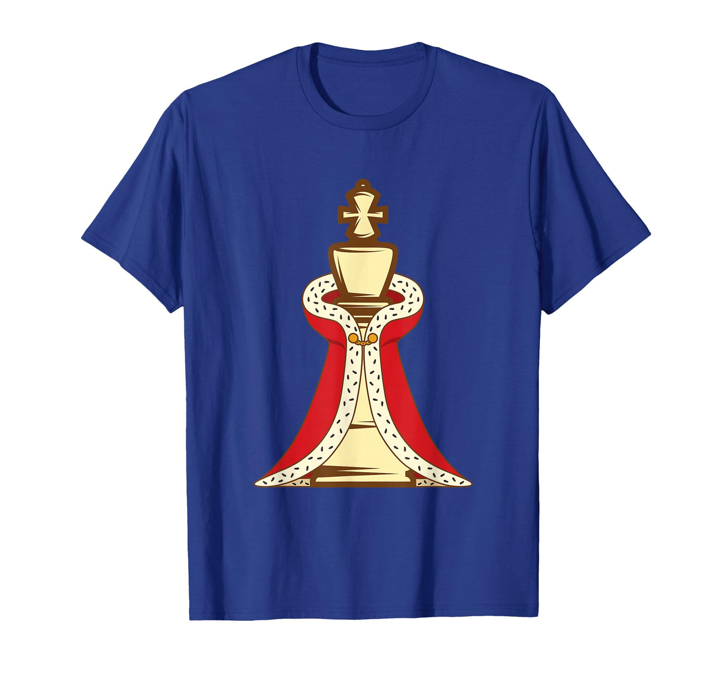 Chess King Piece Costume Chess Club Halloween T-Shirt