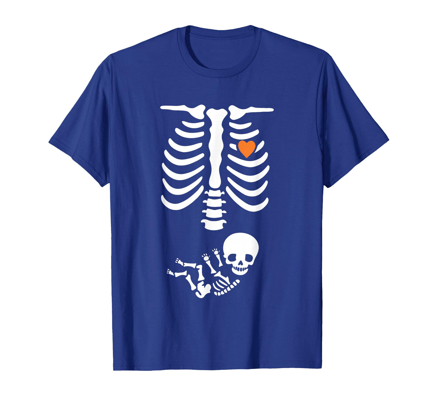Skeleton Halloween Maternity Funny Pregnancy 2025 T-Shirt