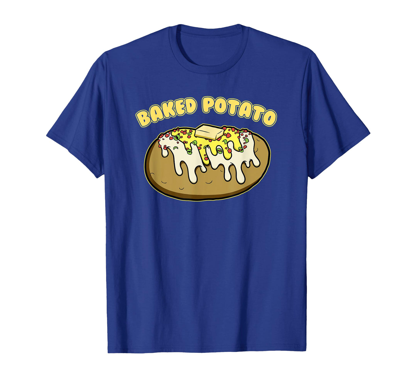 Baked Potato T-shirt Matching for Couples and Best Friends