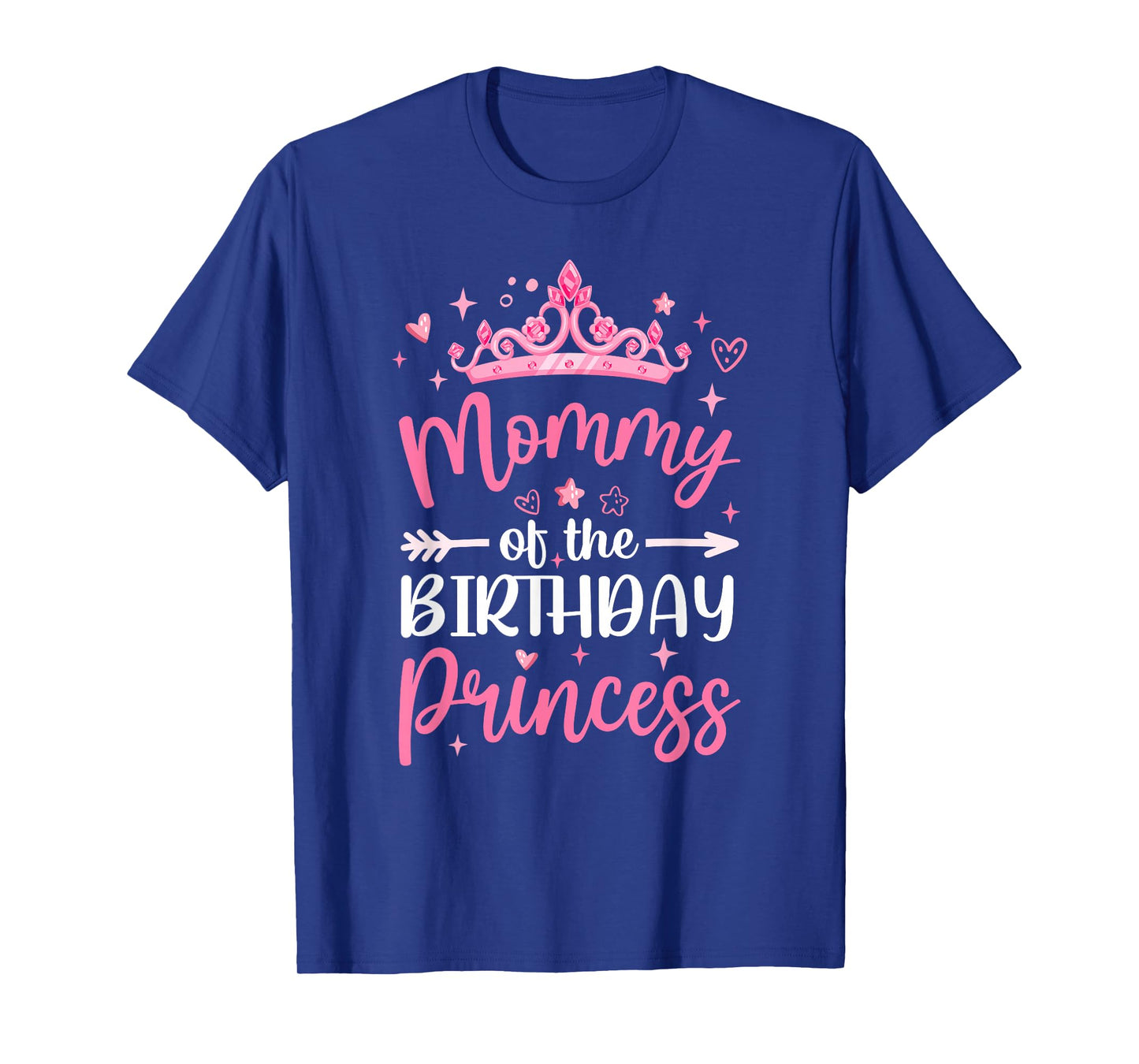 Mommy Of The Birthday Princess Birthday Girl Kid Family T-Shirt