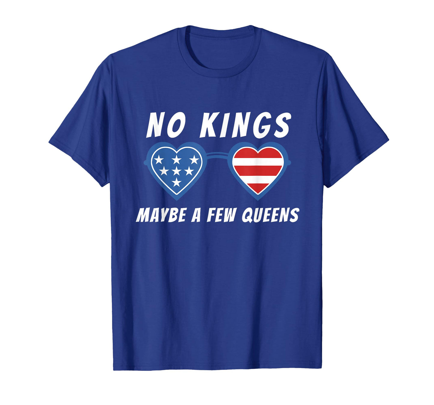 Funny No Kings Anti-Republican Support Trans Rights Humor T-Shirt