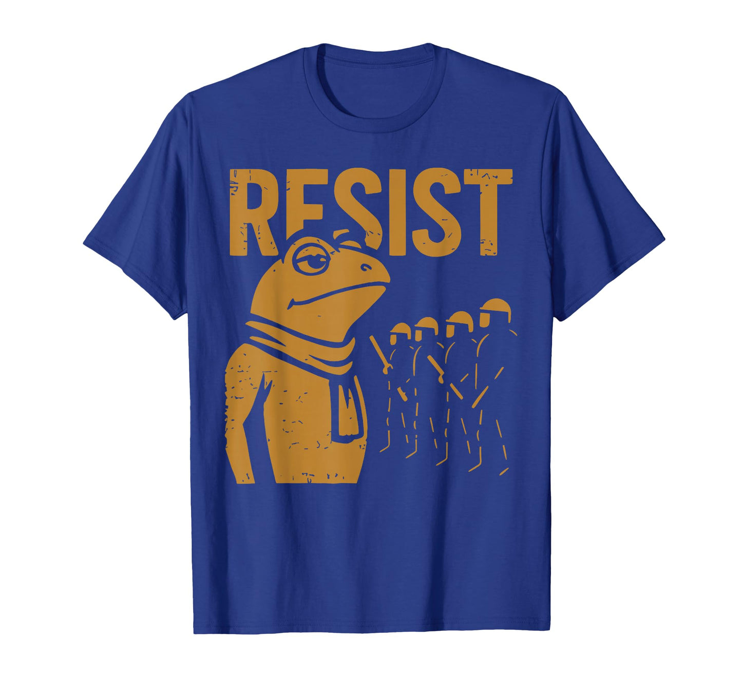 Vintage Portland 2025 Resist Frog Protest Men Women T-Shirt