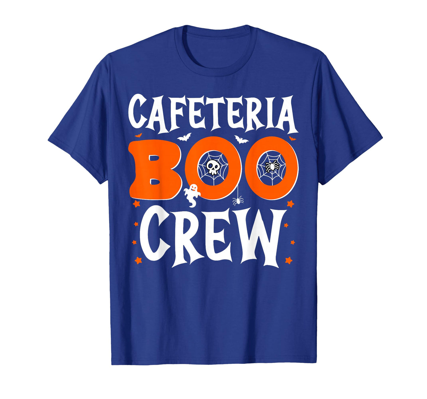 Cafeteria Boo Crew Lunch Lady Spooky Halloween Costume T-Shirt