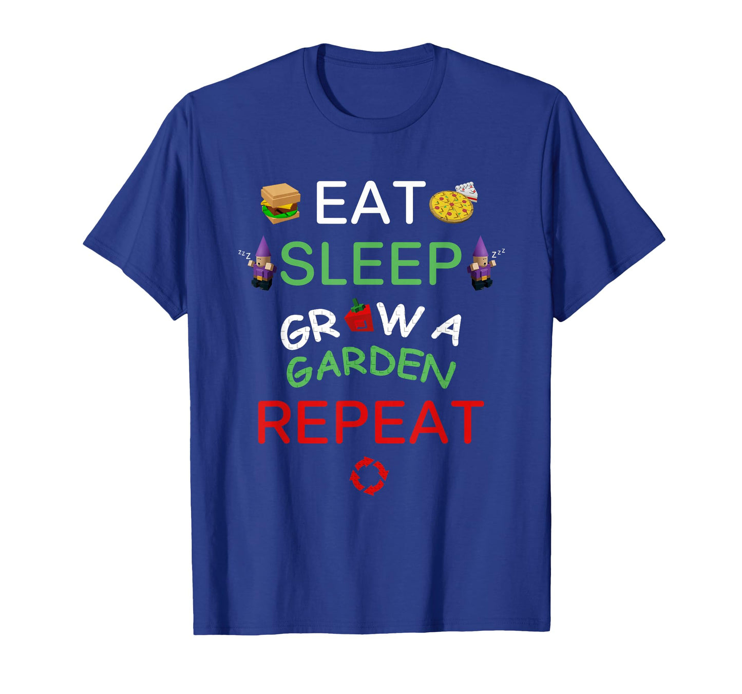 Eat Sleep Grow A Garden Repeat Player T-Shirt