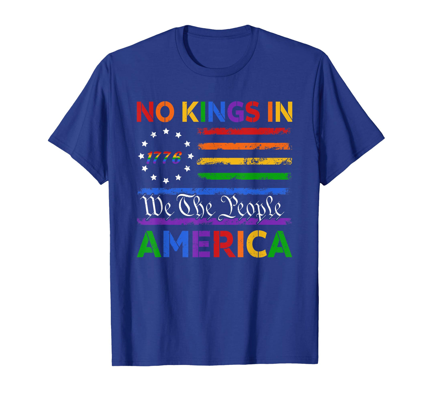 Patriotic Pro-Democracy Protest June 14 No Kings In America T-Shirt